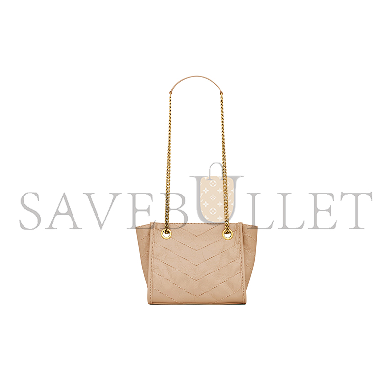 YSL NIKI MINI SHOPPING IN VINTAGE LEATHER A0088H0EN079295 (19*16*7cm)